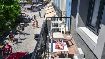 Deluxe-Doppelzimmer | Blick vom Balkon