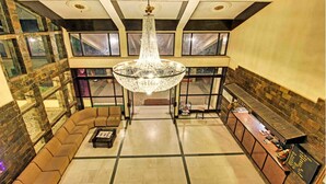 Sitteområde i lobbyen