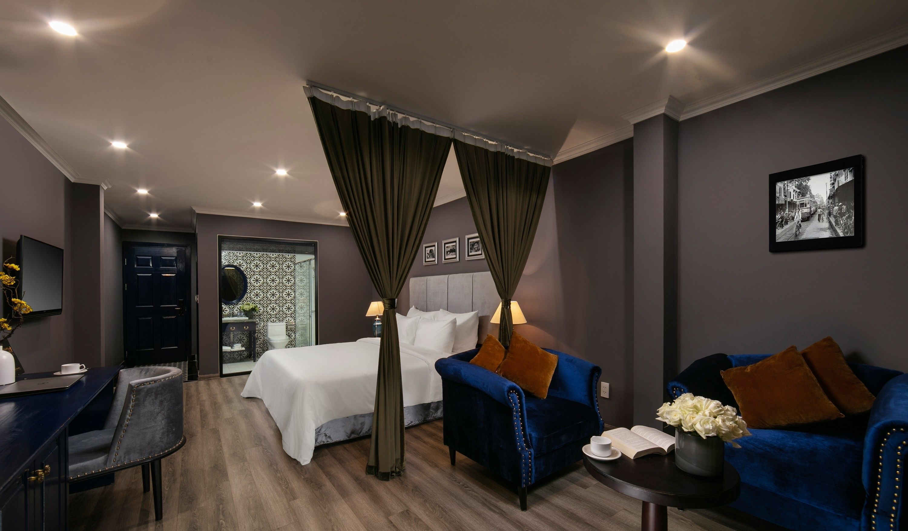 matilda vip balcony | down duvets, memory-foam beds, minibar, in-room safe