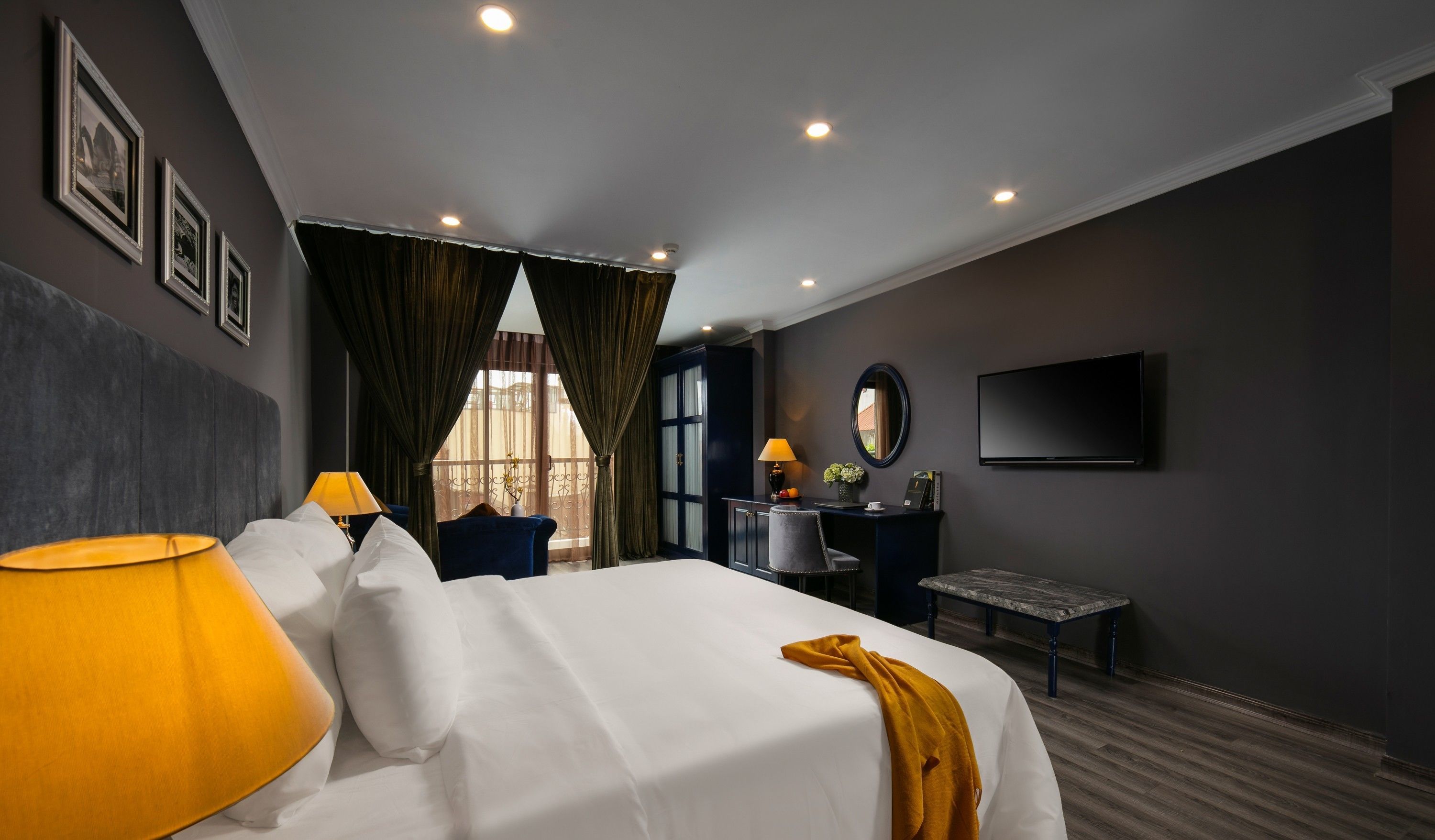 matilda vip balcony | down duvets, memory-foam beds, minibar, in-room safe