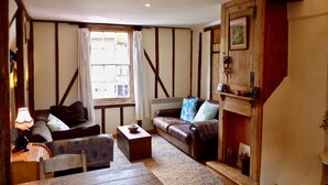 Appartement, 2 chambres | Aire de séjour