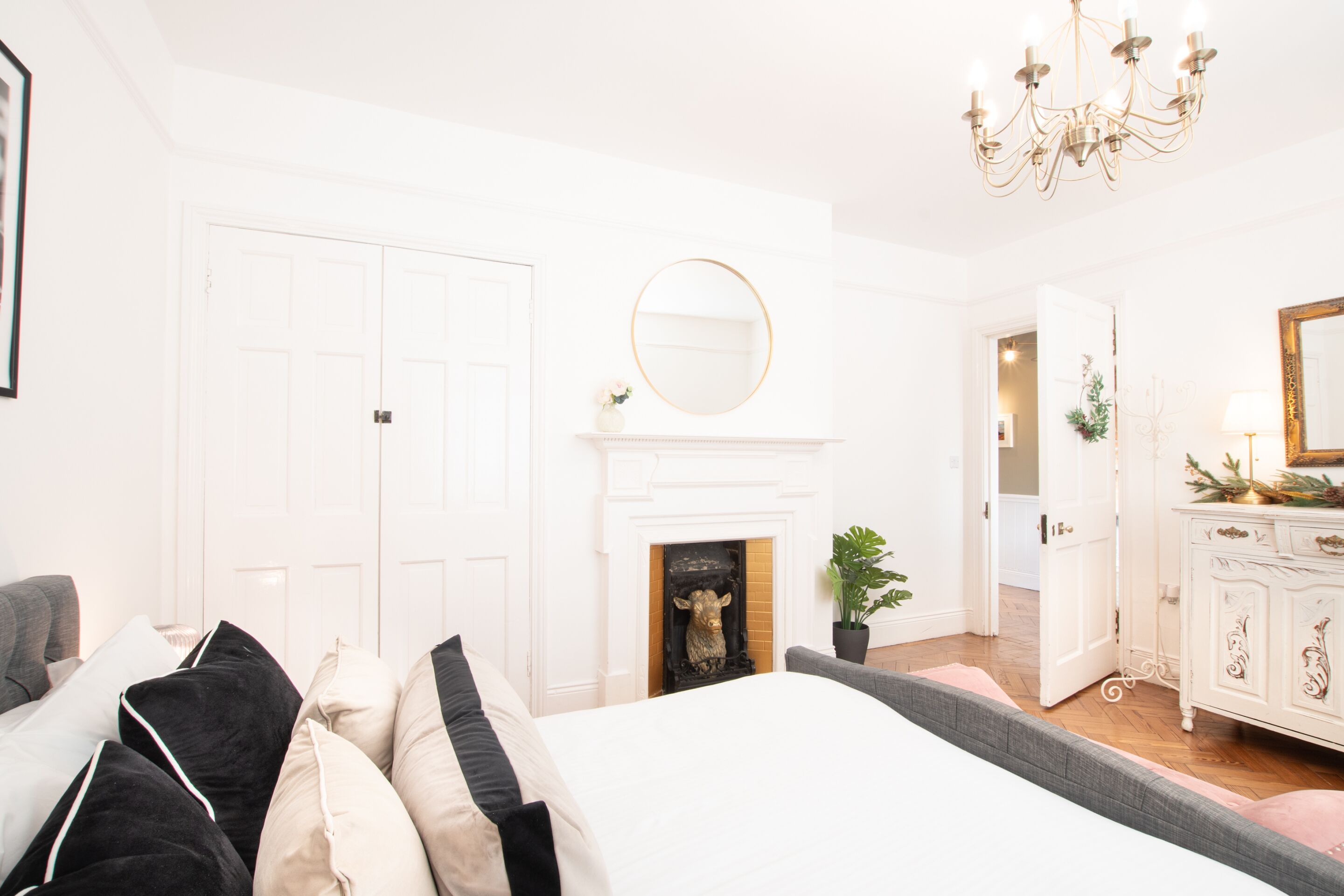 Luksus-småhus, eget bad (Bungalow ) | Strand