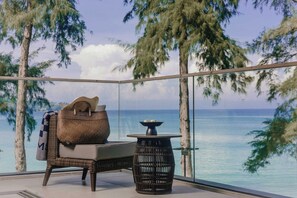 Minibar, in-room safe, desk, laptop workspace - Twinpalms MontAzure Phuket (Kamala)