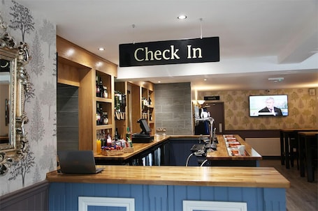Bar (on property). The Liberal House