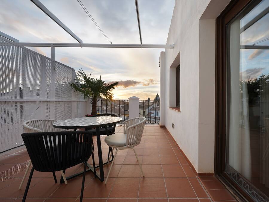 Lägenhet - 1 sovrum - terrass (Sofa) | Balkong