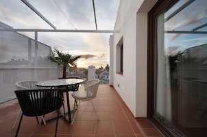 Apartamento, 1 habitación, terraza (Sofa) | Balcón