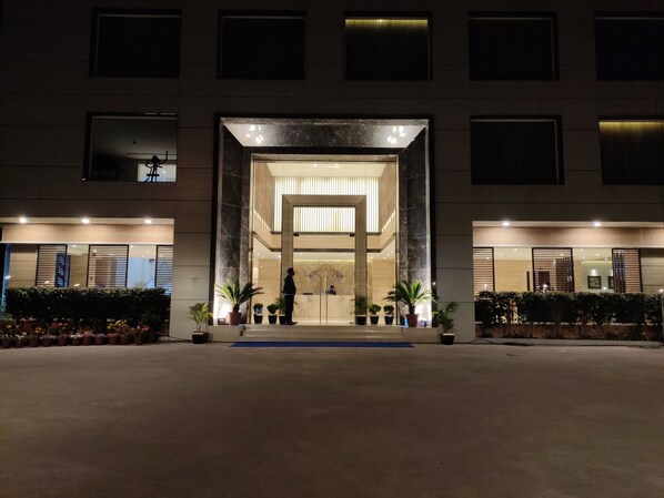 Fachada da propriedade