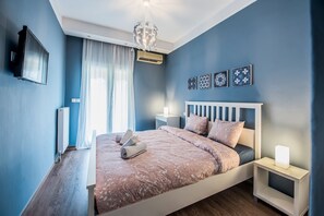 都會公寓, 2 間臥室 | 2 間臥室、低過敏寢具、客房內保險箱、書桌