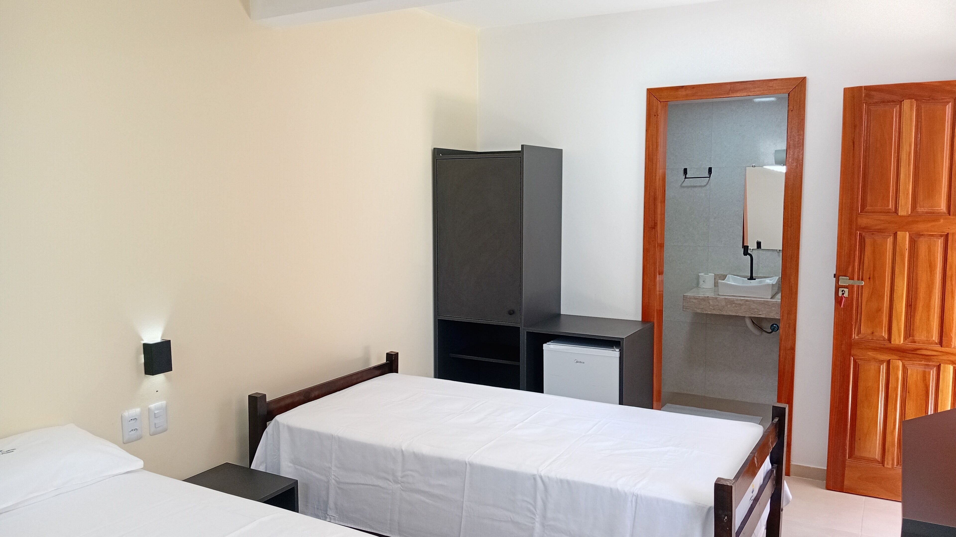 1 habitación y ropa de cama de alta calidad 