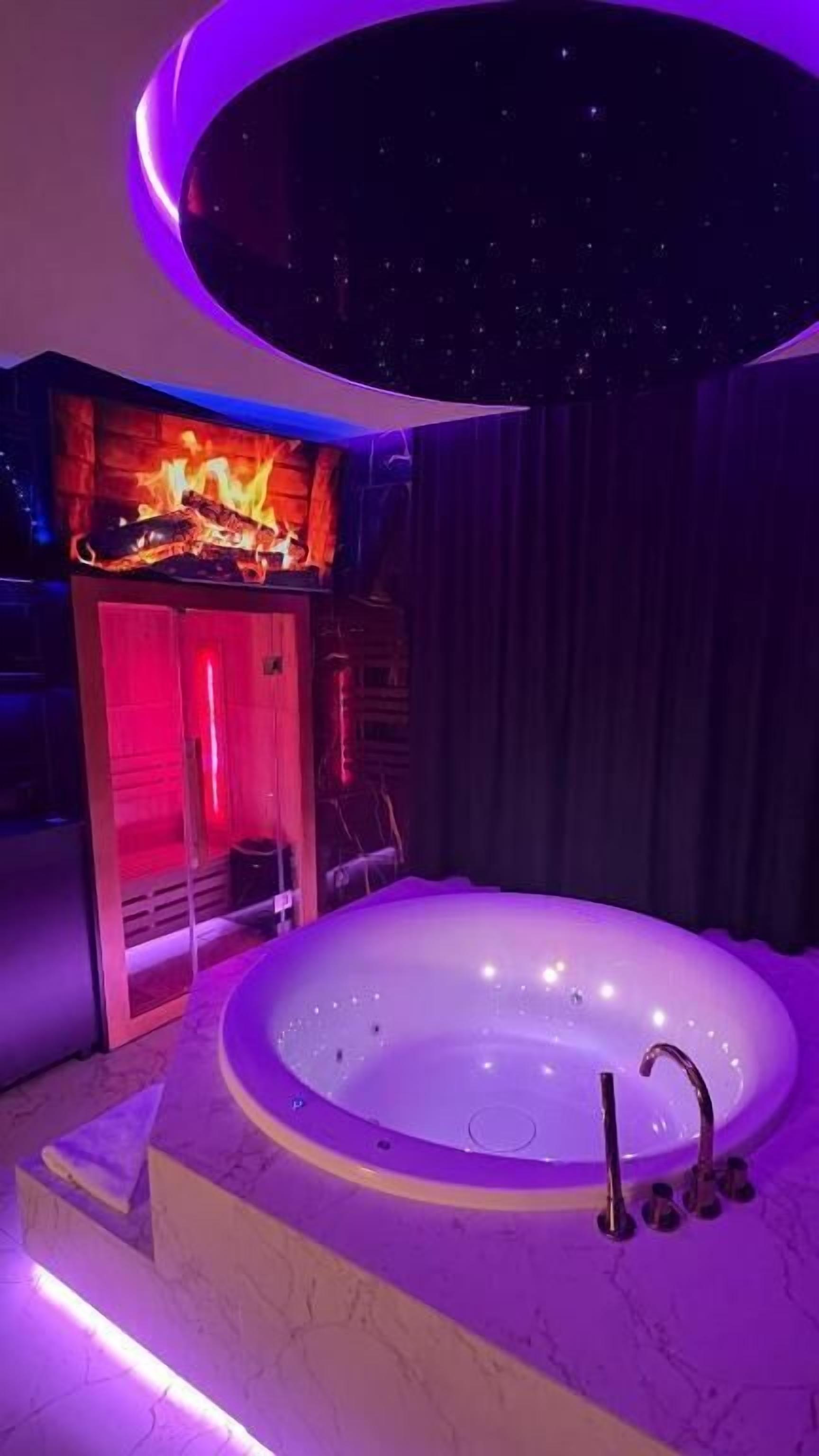 Studiosuite – panorama, 1 queensize-seng med sovesofa, byutsikt | Italienske Frette-laken og sengetøy av topp kvalitet