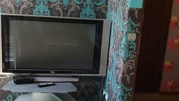 Apartment | Living area | 100-cm TV with cable channels