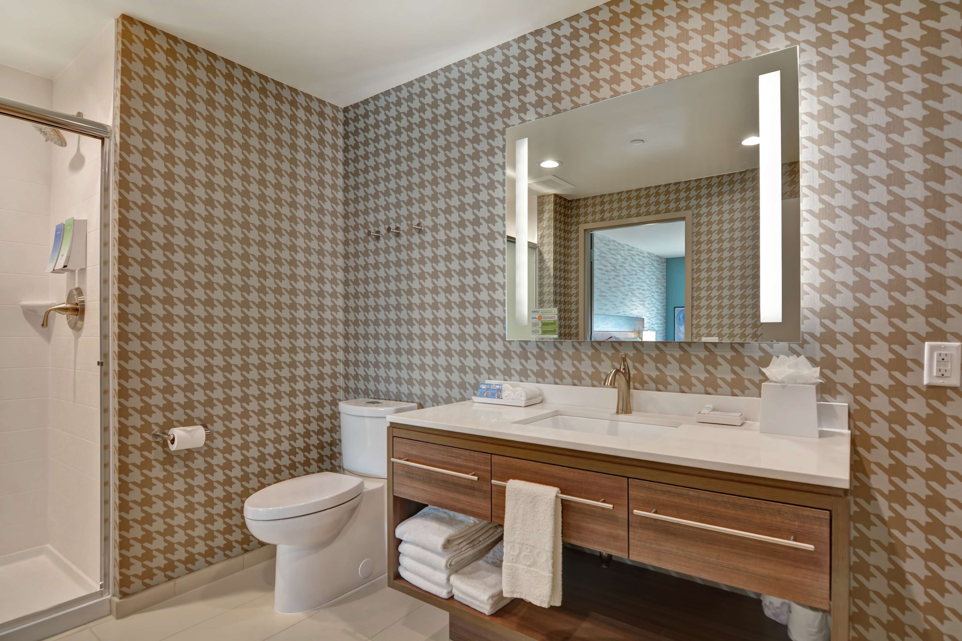 suite, 1 bedroom, non smoking | bathroom shower