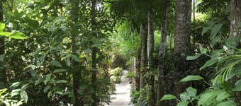 Family room for 7 pax w/ 2 bedrooms, 2 T&B, 2 queen size and 1 single bed w/ private sala