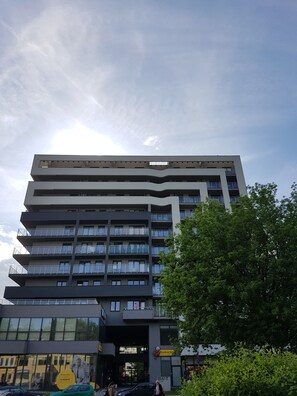 Fassade der Unterkunft