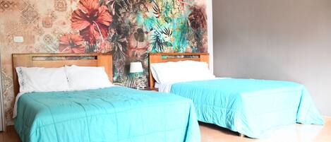 Basic Double or Twin Room, Mountain View | Blackout curtains, bed sheets