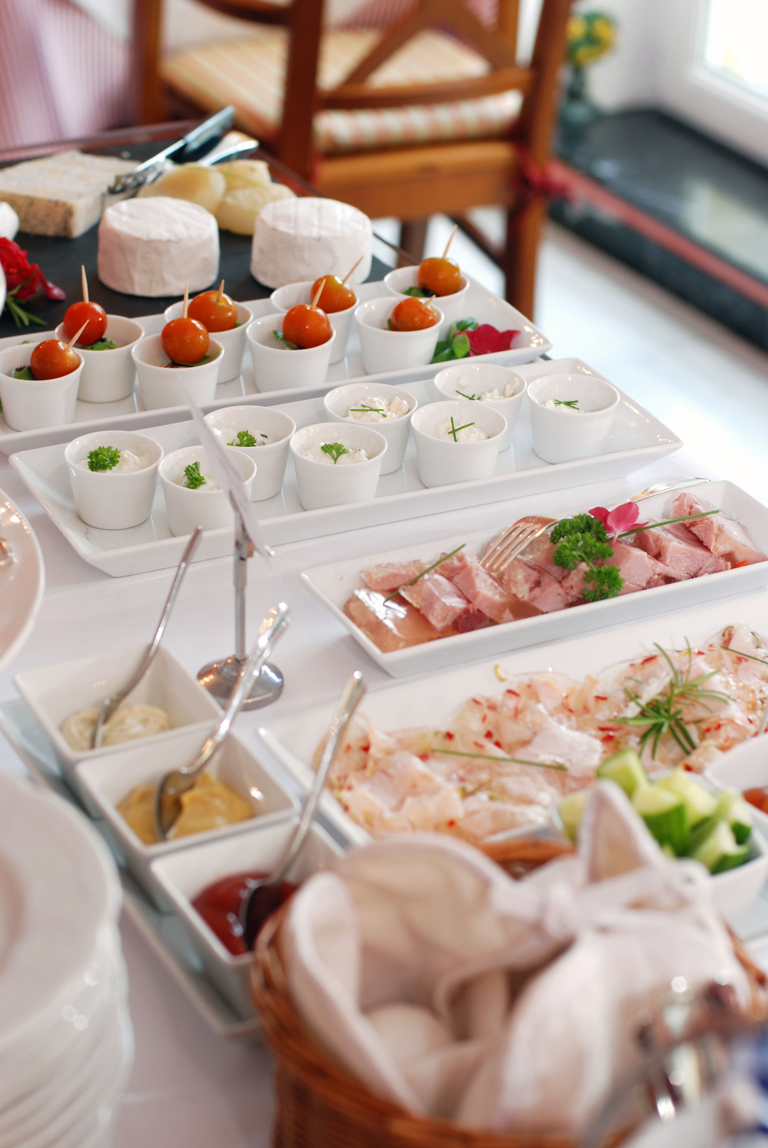 daily buffet breakfast (eur 15 per person)
