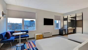 Televisión 55 pulgadas con canales de televisión por cable, Netflix