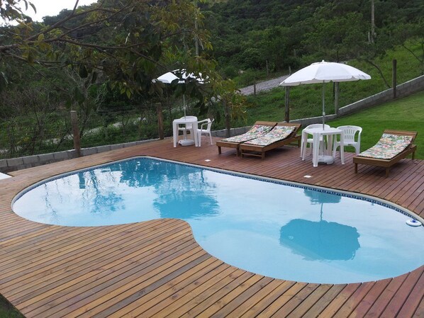 Outdoor pool - Pousada Rosa Negra (Imbituba)