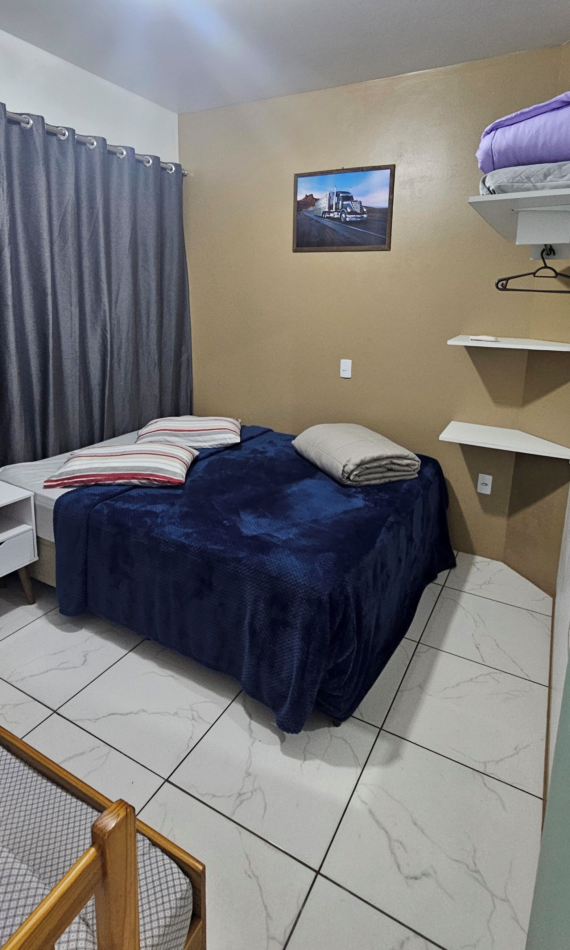 2 habitaciones, ropa de cama de alta calidad y cortinas blackout 