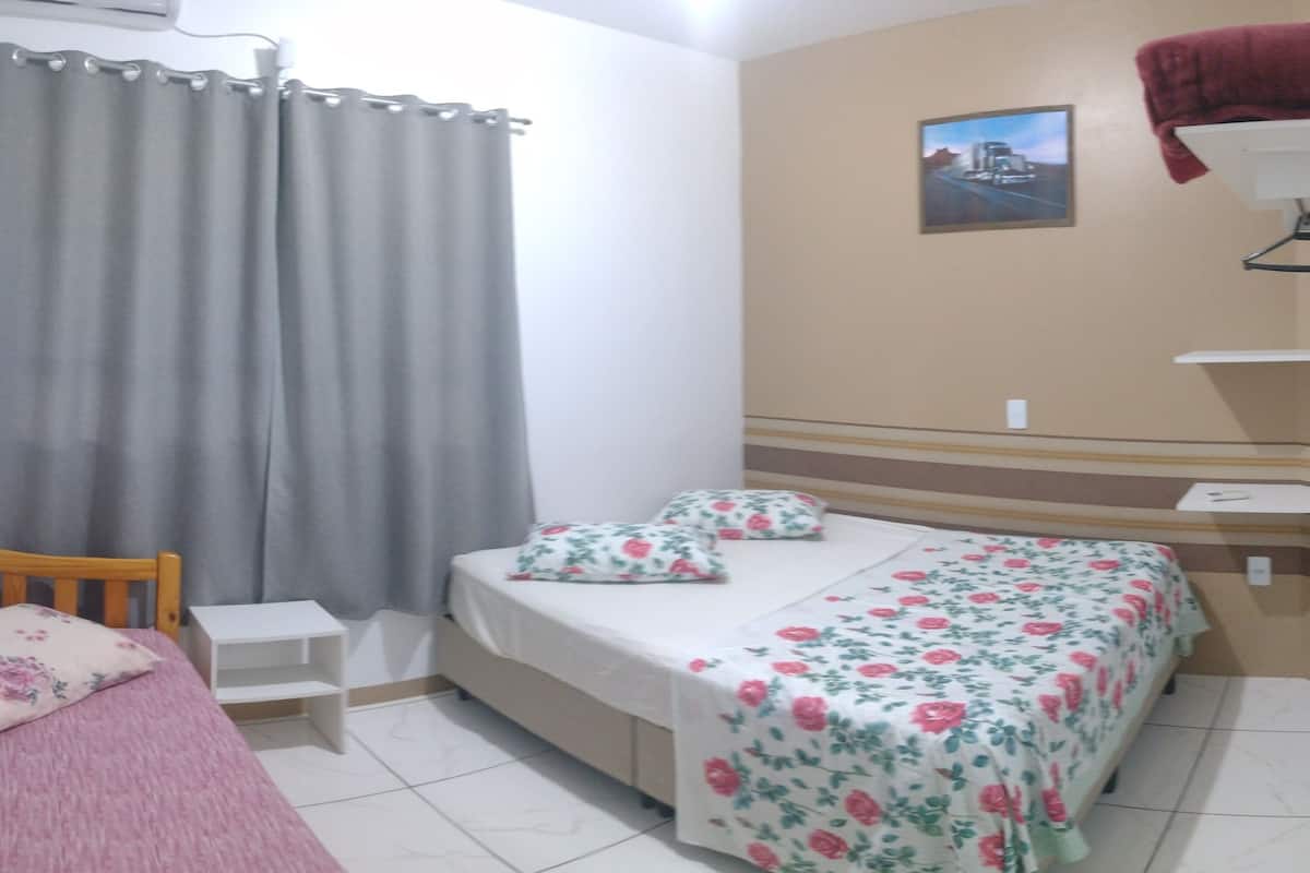 2 camere, biancheria da letto di alta qualità, tende oscuranti