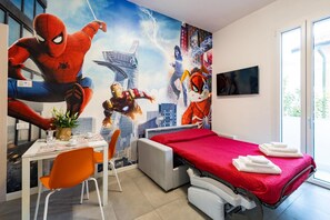 Coffres-forts dans les chambres, lits bébé (en supplément)