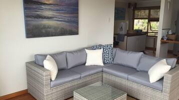 Comfort-villa - 4 soveværelser | Opholdsområde | Fladskærms-tv