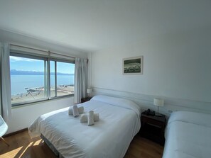 高級三人房, 湖景 | 床單