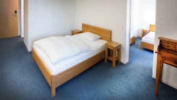 1 غرفة نوم وملاءات للفراش لا تسبب الحساسية ومكتب