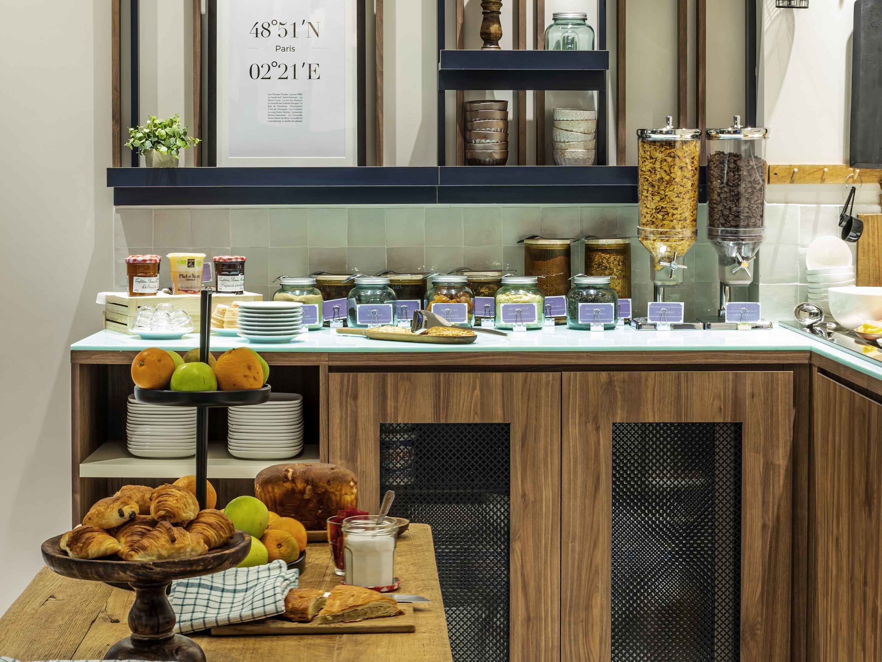 daily buffet breakfast (eur 13.9 per person)