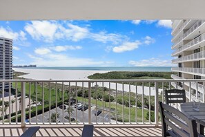 Condo, Multiple Beds (Stylish beachfront condo with pool an) | Outdoor dining - Stylish Beachfront Condo With Pool and Ocean Views (Marco Island)