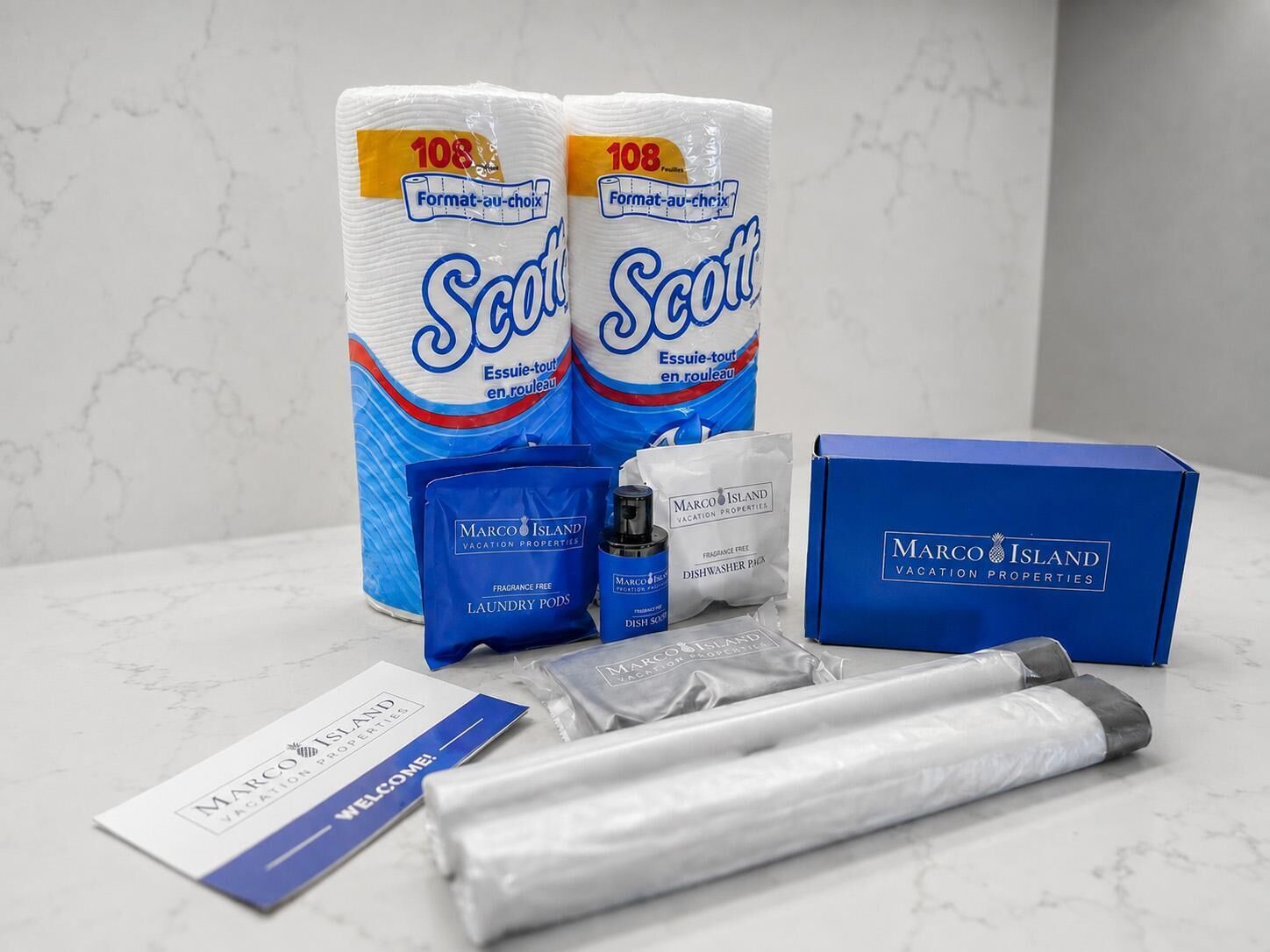 Condo, 1 Queen Bed with Sofa bed (South end condo with pool/spa and ste) | Bathroom amenities | Free toiletries, hair dryer, towels