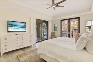 3 bedrooms, iron/ironing board, bed sheets