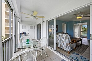 Condo, Multiple Beds (Coastal style condo with pool, spa an) | Outdoor dining - Coastal Style Condo With Pool, spa and Steps to Beach (Marco Island)