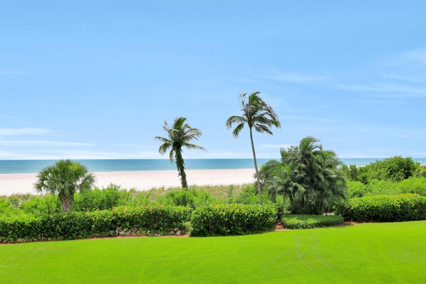 Condo, Multiple Beds (Cozy beachfront condo with pool and t) | Property grounds - Cozy Beachfront Condo With Pool and Tennis Courts (Marco Island)