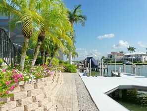 House, Multiple Beds (Waterfront home with pool, spa and bo) | Dock - Waterfront Home With Pool, spa and Boating Access (Marco Island)