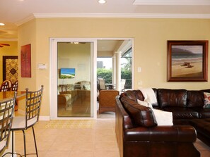 House, Multiple Beds (Waterfront home with pool, spa and bo) | 3 bedrooms, iron/ironing board, bed sheets