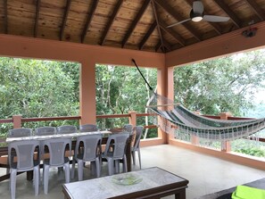 Villa Lune de Miel, cuisine, vue montagne (#7 Rooftop) | Terrasse/Patio