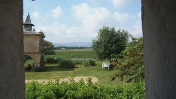 Uitzicht vanuit de kamer