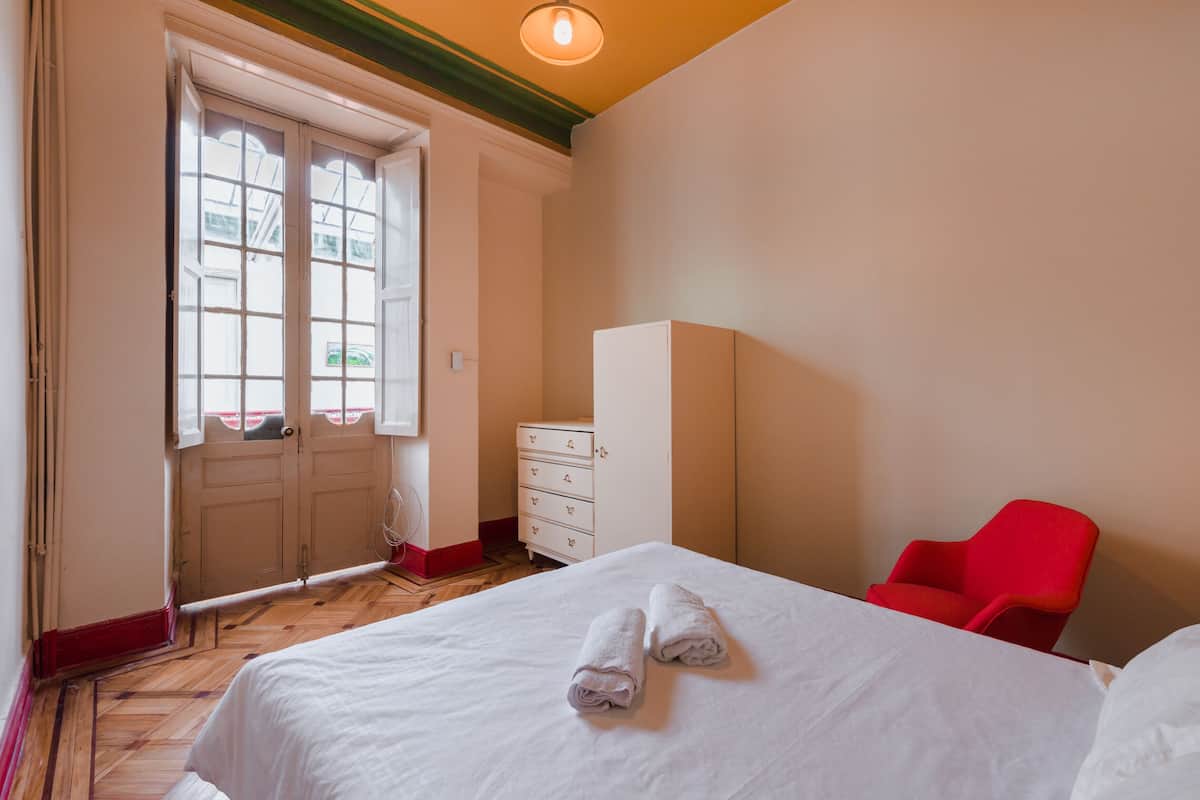 Basic Double Room, 1 Double Bed, Shared Bathroom | Individually furnished, free WiFi, bed sheets