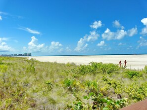 Condo, 1 cama King size (Breezy beachfront condo with unmatche) | Vista a la playa o el mar
