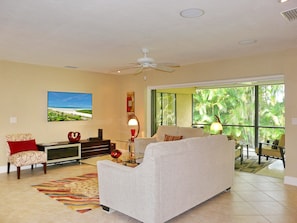 House, Multiple Beds (601 Lewis Court) | Living area - 601 Lewis Court (Marco Island)