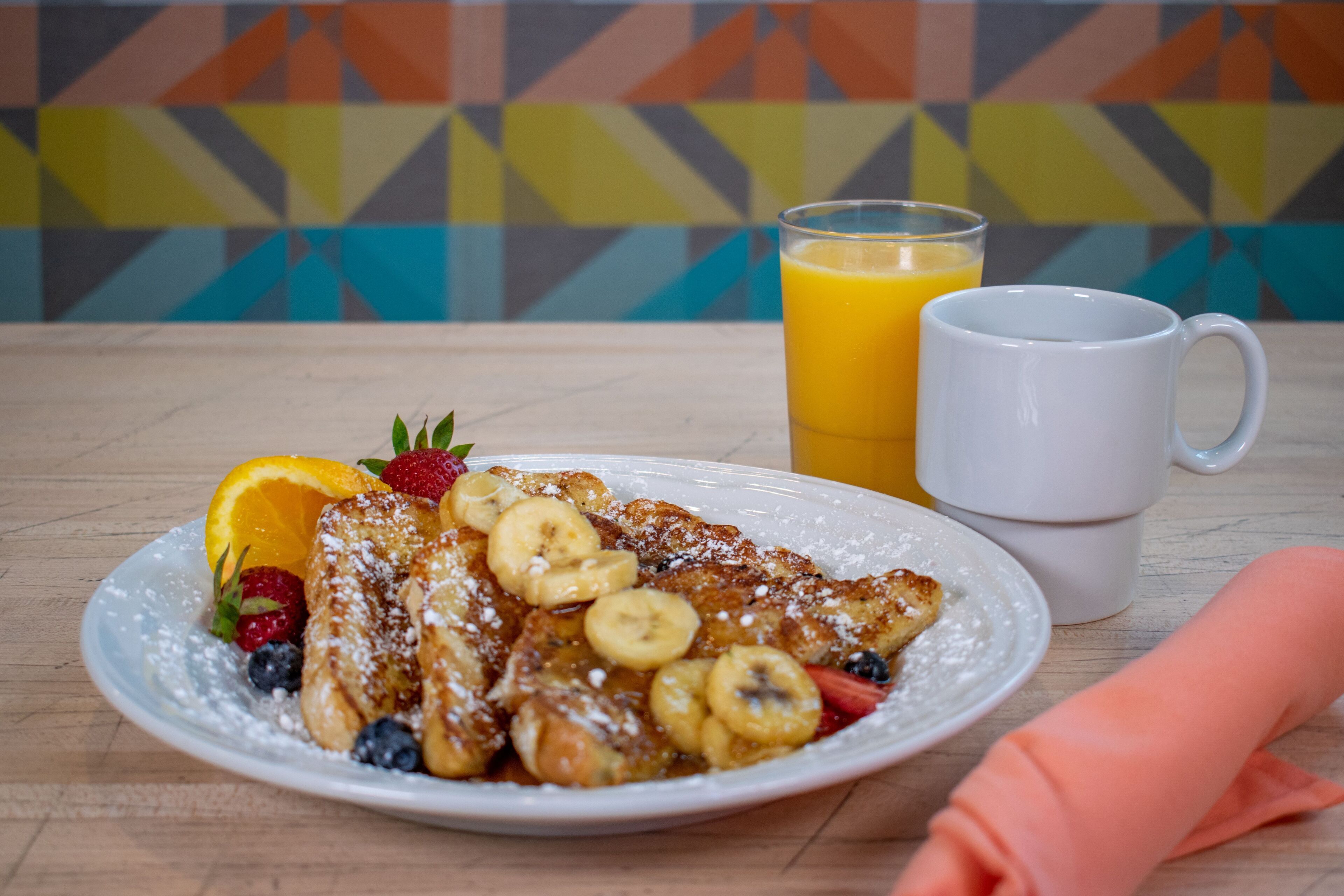 daily full breakfast for a fee