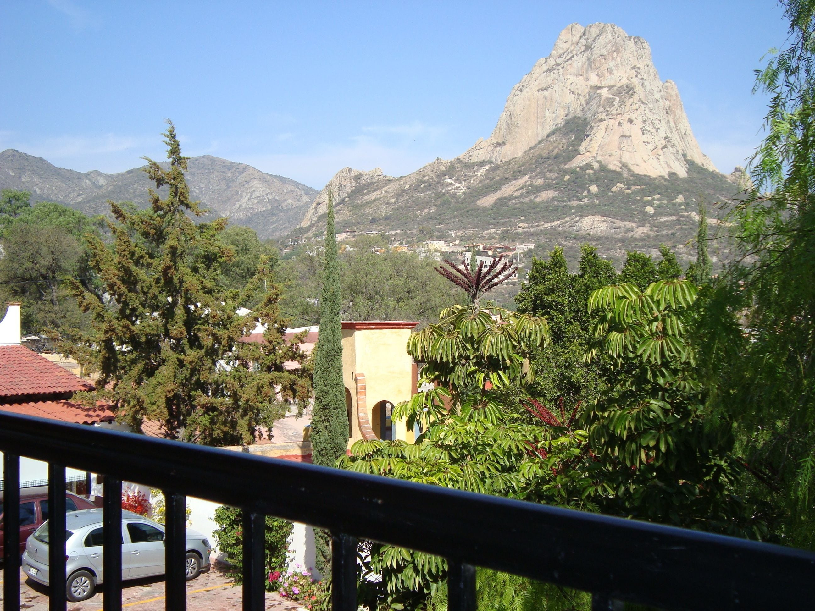 Vista a la montaña