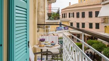 City Apartment, 1 Bedroom, Balcony, City View | Balcony view