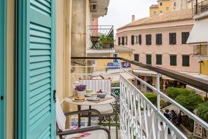 City Apartment, 1 Bedroom, Balcony, City View | Balcony view - Casa Voula (Corfu)
