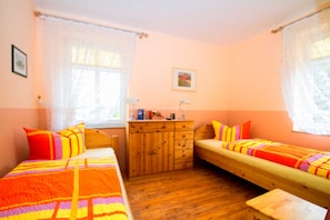 2 slaapkamers, wifi, beddengoed