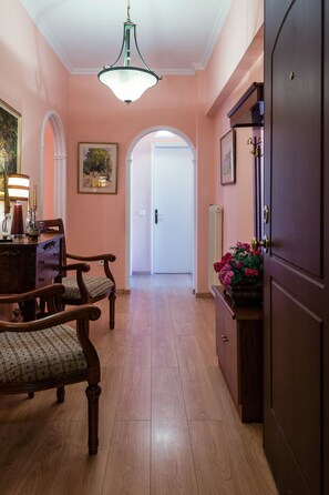 Apartment, 2 Bedrooms | Living area | Flat-screen TV - Sidewalk Apartment (Corfu)