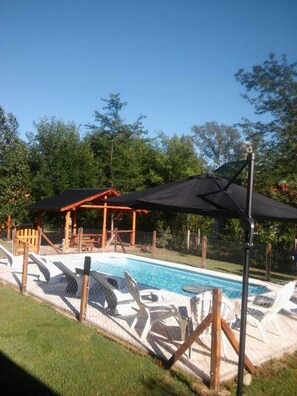 Outdoor pool - Rancho Pampa Cabañas (Los Reartes)