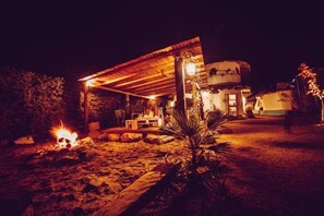 Entrada de la propiedad
