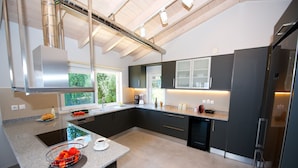 Appartement Deluxe, 2 chambres, terrasse, vue sur la mer | Cuisine privée